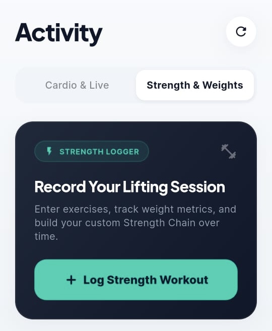 Sabtrack app screen